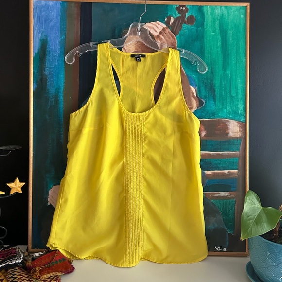 Jacob Sunny Yellow Women's Tank Top M - Picture 2 of 16